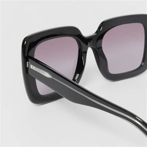 burberry fold up sunglasses|burberry oversized square frame sunglasses.